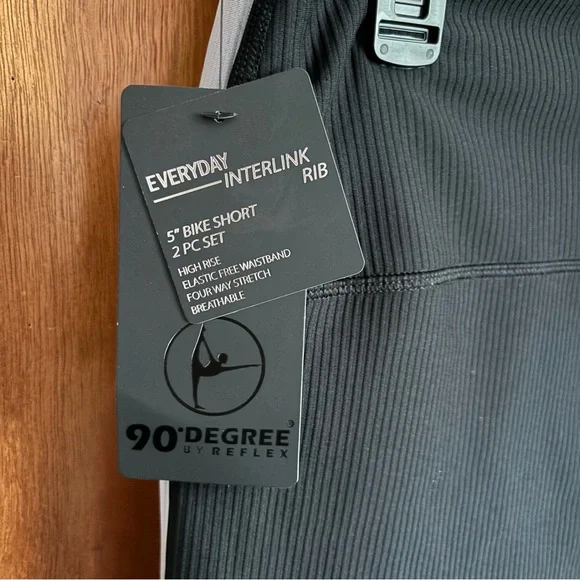 2 Piece Biker Short Set - Picture 3 of 5